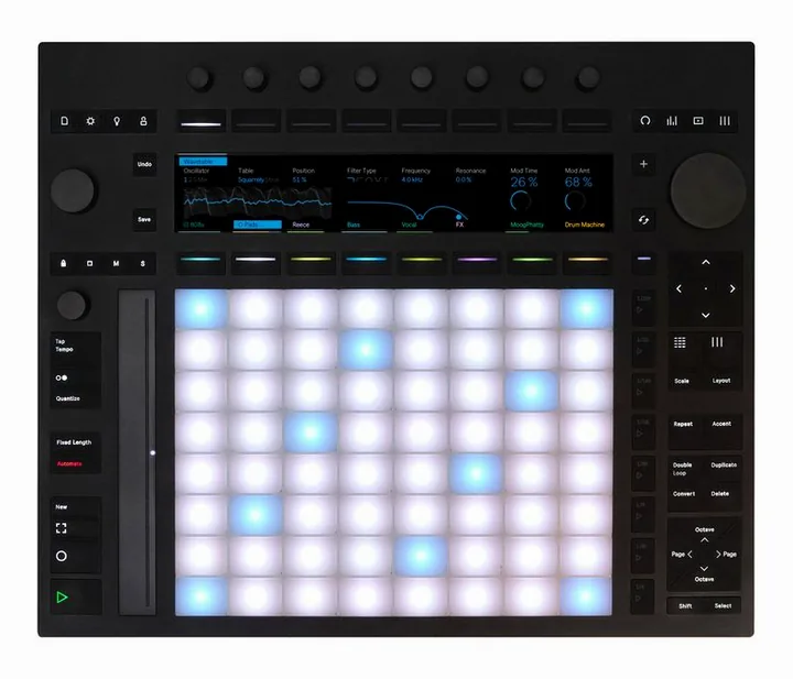 Ableton Push 3 Standalone, de aansluitingen aan de achterkant
