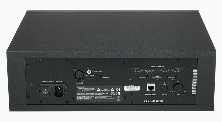 ADAM Audio A44H, de behuizing van opzij