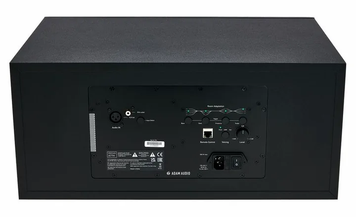ADAM Audio A77H, het frontpaneel met de woofer en tweeter