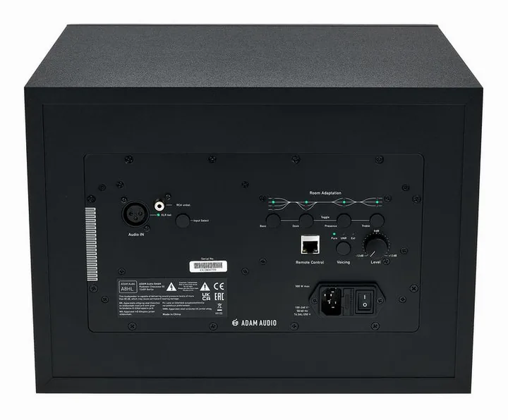 ADAM Audio A8H left, de behuizing van opzij