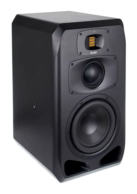 ADAM Audio S3V, het frontpaneel met de woofer en tweeter
