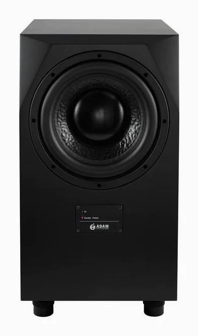 ADAM Audio Sub10 Mk2, de achterkant met de aansluitingen