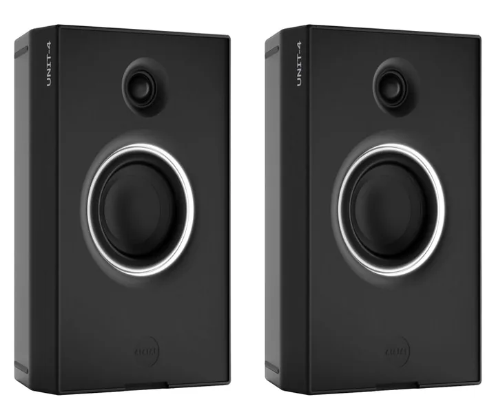 AIAIAI UNIT-4 Set (Black), het logo en de afwerking