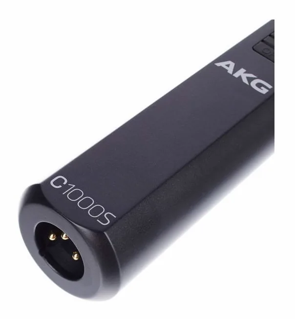 AKG C1000s MKIV, de microfoonkorf van dichtbij
