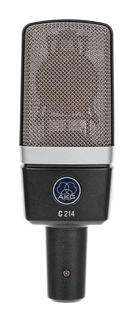 AKG C214 Stereo Bundle, het frontale grillewerk