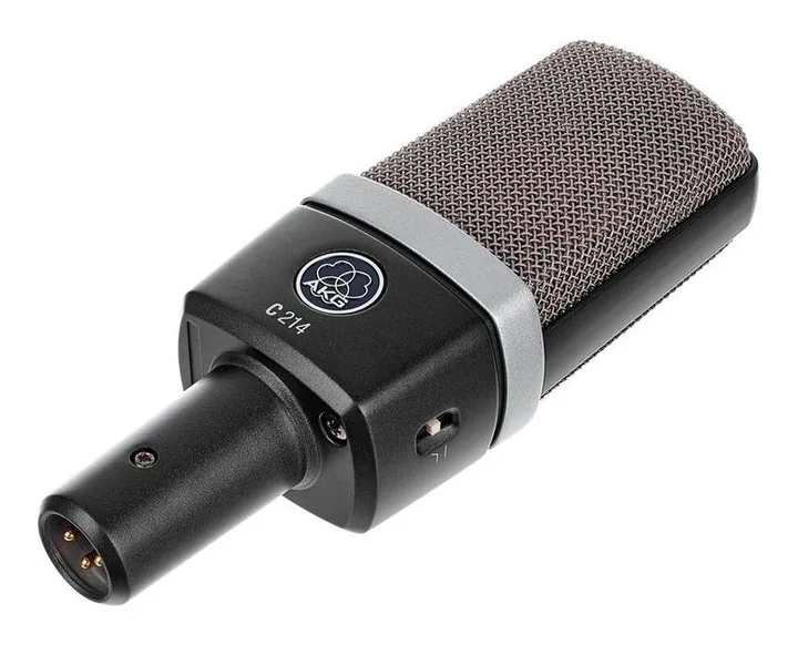 AKG C214 Stereo Bundle, de bevestiging en de houder