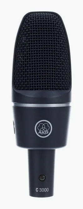 AKG C3000 Bundle, de bevestiging en de houder