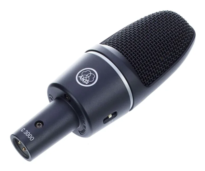 AKG C3000 Bundle, de microfoonkorf van dichtbij
