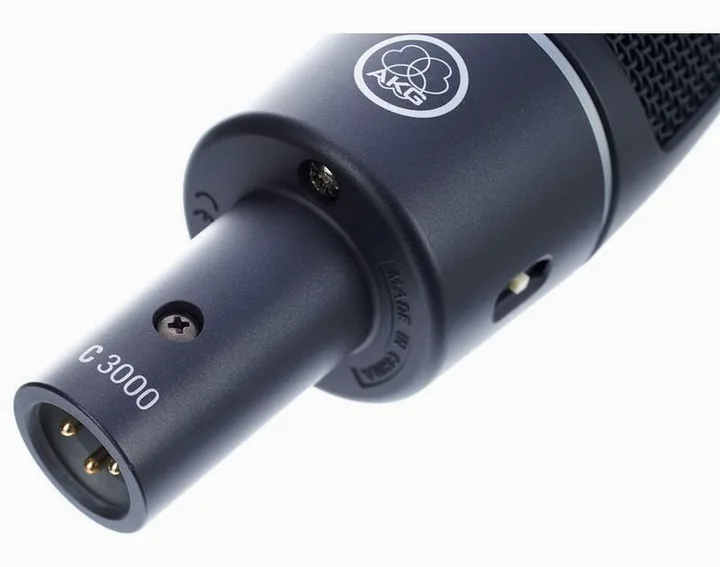 AKG C3000 Bundle, de microfoonkorf van dichtbij
