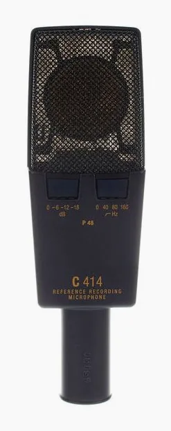 AKG C414 XLII Stereo Set, de behuizing van opzij