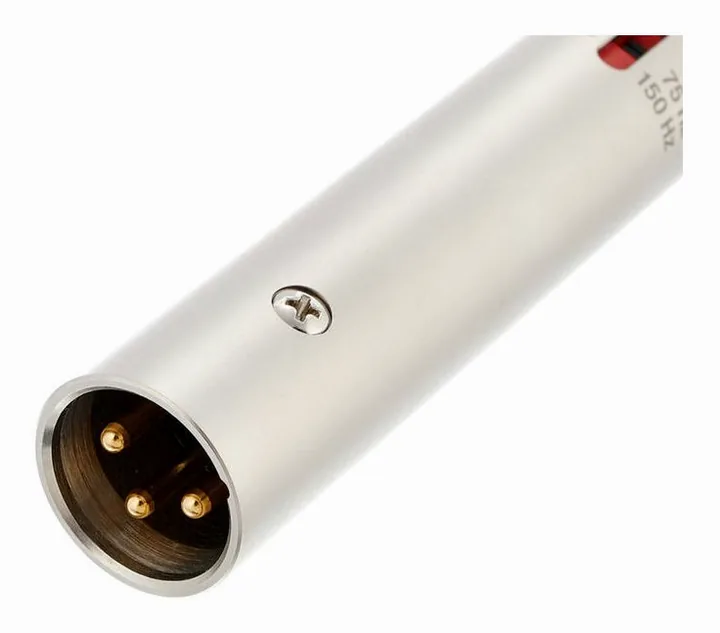 AKG C 451 B, de XLR-aansluiting onderaan