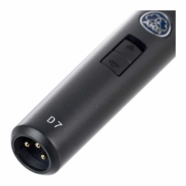 AKG D-7S Bundle, de bevestiging en de houder