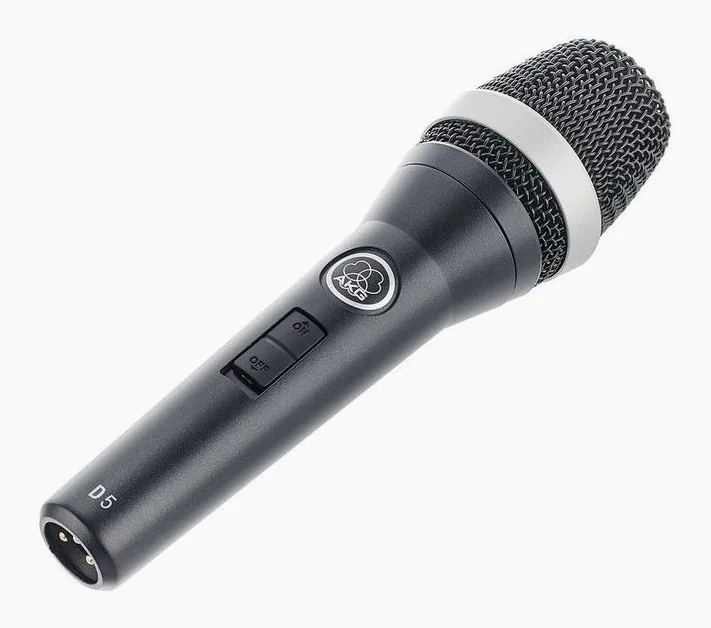AKG D5 S, de microfoonkorf van dichtbij