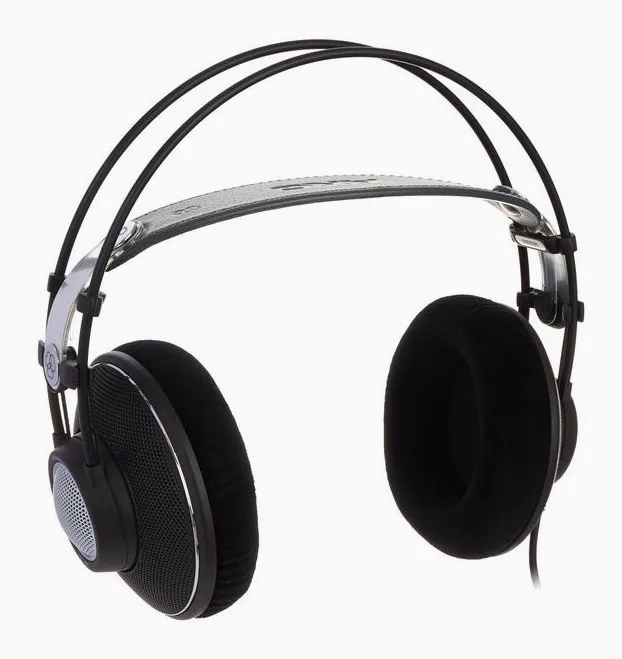 AKG K-612 Pro, de hoofdband van bovenaf