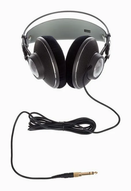 AKG K-612 Pro, het opgevouwen model