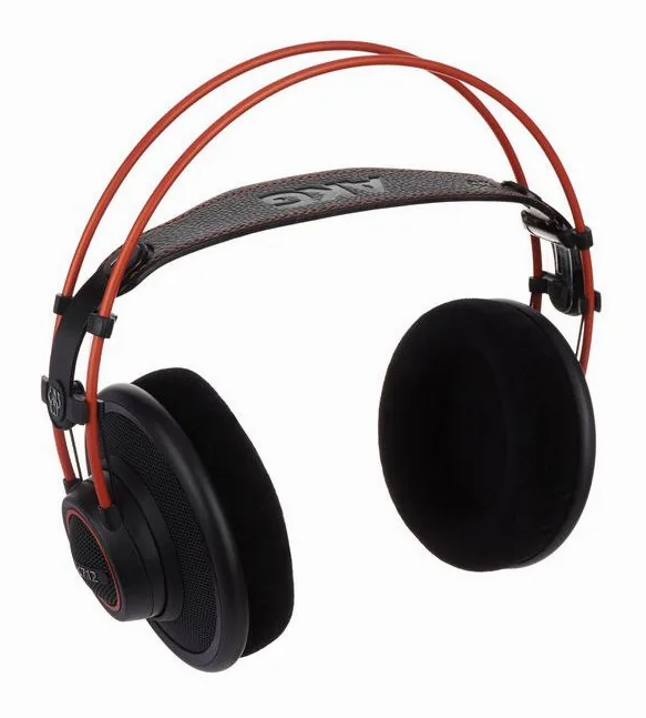 AKG K-712 Pro, de hoofdband van bovenaf
