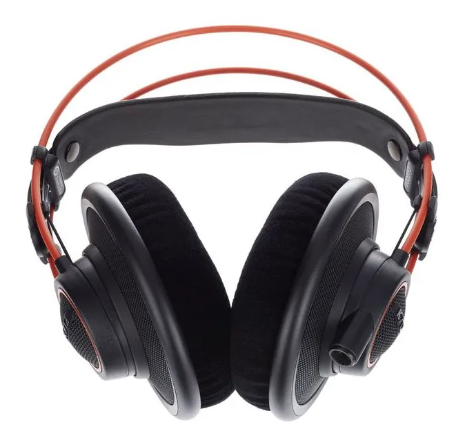 AKG K-712 Pro, de hoofdband van bovenaf
