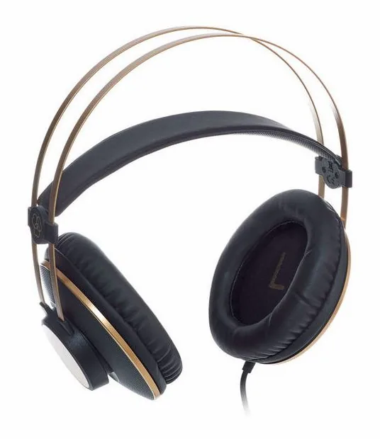 AKG K-92, de hoofdband van bovenaf