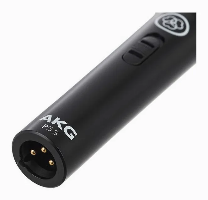 AKG Perception Live P5s, de microfoonkorf van dichtbij