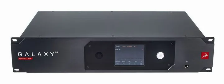 Antelope Galaxy 64 Synergy Core, de aansluitingen aan de achterkant
