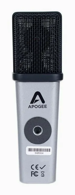 Apogee MiC Plus, de microfoonkorf van dichtbij