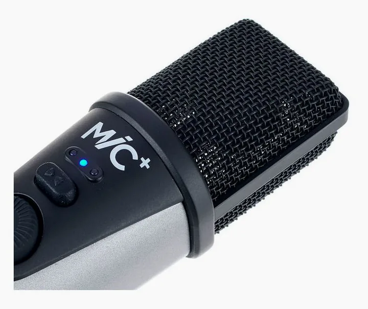 Apogee MiC Plus, het frontale grillewerk