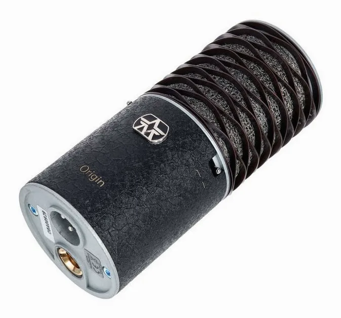 Aston Microphones Origin Black Bundle, het frontale grillewerk