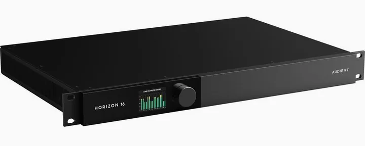 Audient Horizon 16, de ingangen aan de voorzijde
