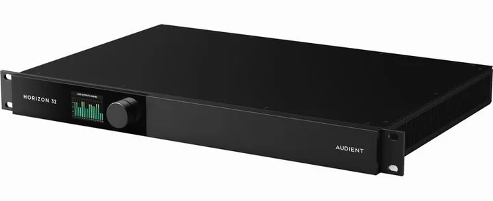 Audient Horizon 32, de bovenkant van het apparaat