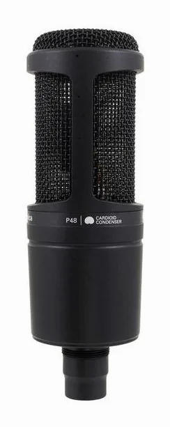 Audio-Technica AT2020 Popkiller Set, het frontale grillewerk