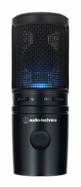 Audio-Technica AT2020USB-X, het logo en de afwerking