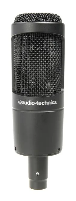 Audio-Technica AT 2035, de microfoonkorf van dichtbij