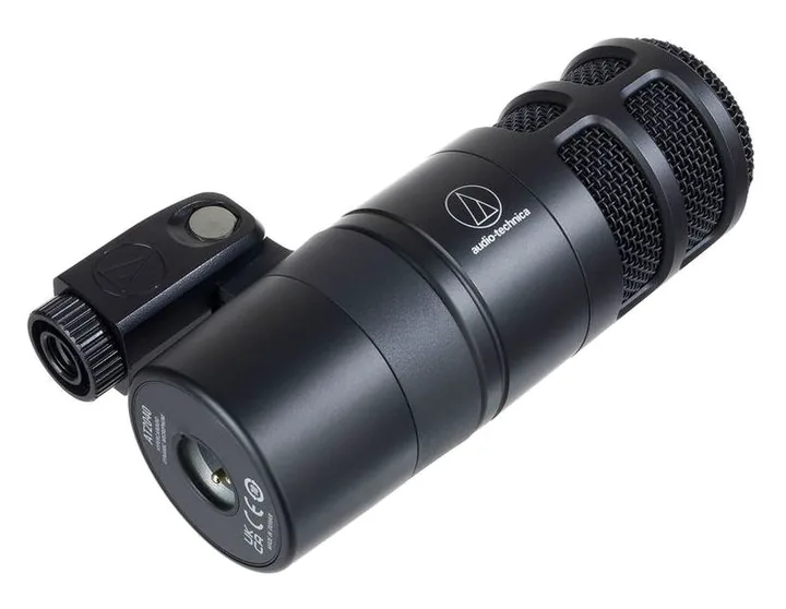 Audio-Technica AT2040, de microfoonkorf van dichtbij