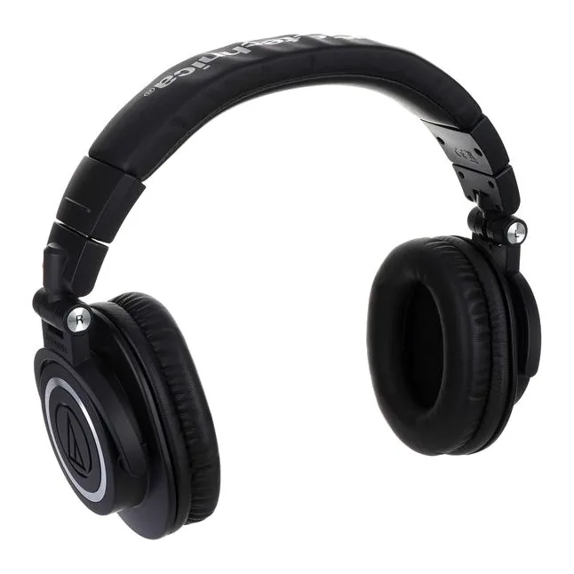 Audio-Technica ATH-M50X, de oorkussens van dichtbij