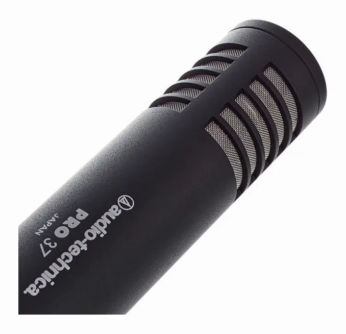 Audio-Technica Pro 37, de behuizing van opzij