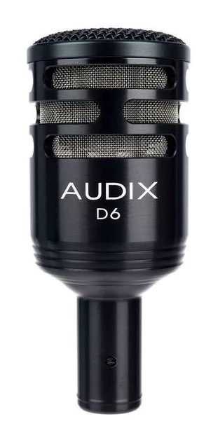 Audix D6 Bundle, de XLR-aansluiting onderaan