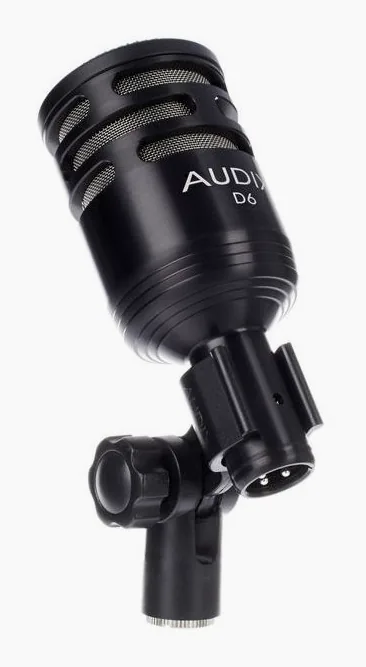 Audix DP5-A Drum Microphone Set, de bevestiging en de houder