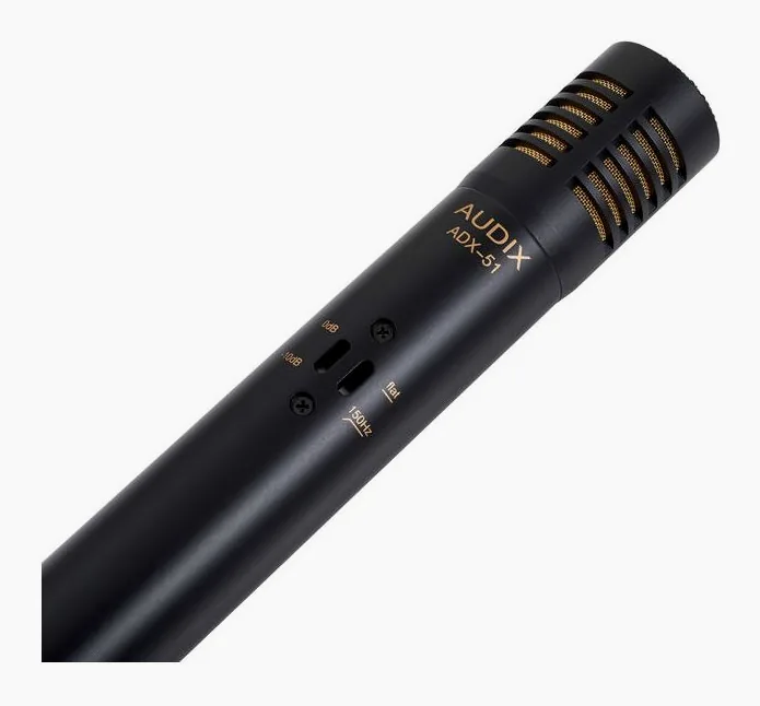 Audix DP7 Drum Microphone Set, de behuizing van opzij