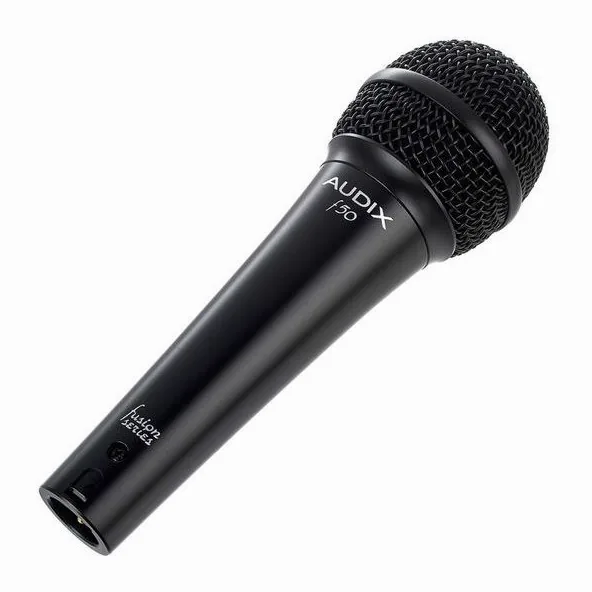 Audix F50, de behuizing van opzij