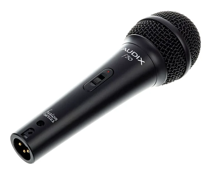 Audix F50S, de bevestiging en de houder