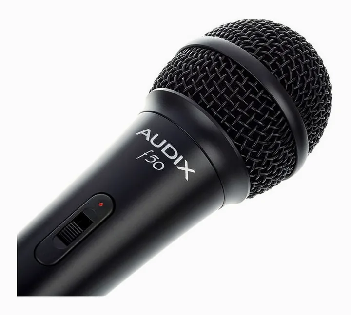 Audix F50S, het logo en de afwerking