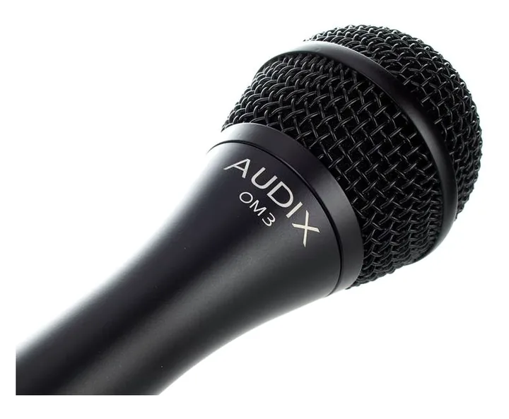 Audix OM3, het frontale grillewerk