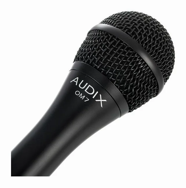 Audix OM7, de bevestiging en de houder