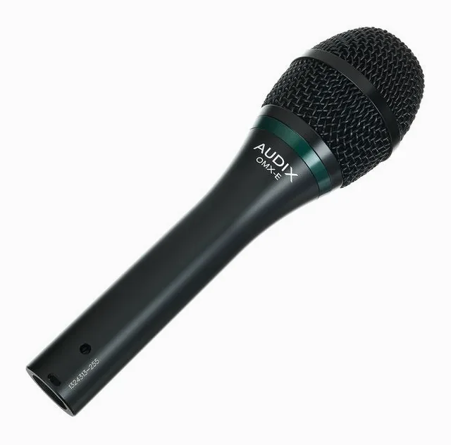 Audix OMX-E, het logo en de afwerking