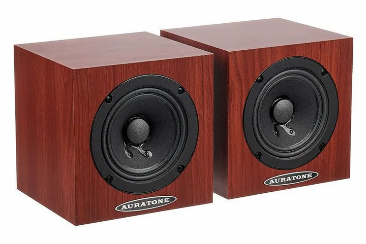 Auratone 5C Super Sound Cube Classic, de behuizing van opzij
