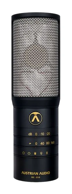 Austrian Audio OC-S10 Studio Set, de microfoonkorf van dichtbij