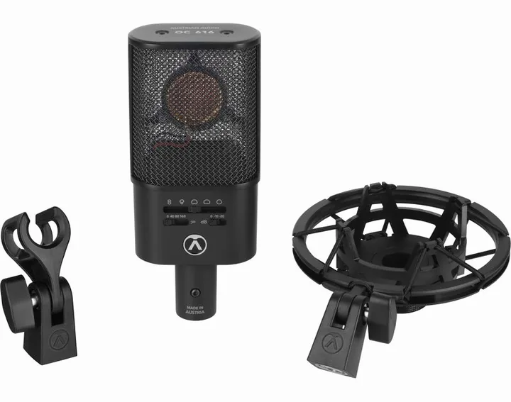 Austrian Audio OC616 Studio Set, het logo en de afwerking