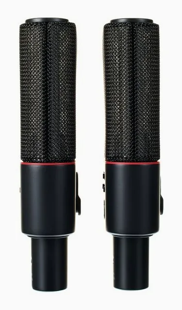 Austrian Audio OC818 Black Dual Set Plus, het frontale grillewerk