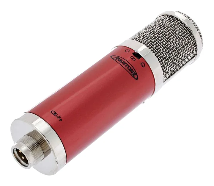 Avantone CK-7+, de XLR-aansluiting onderaan
