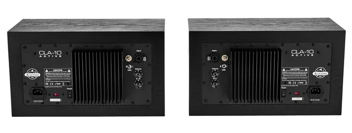 Avantone CLA10 Active, het frontpaneel met de woofer en tweeter